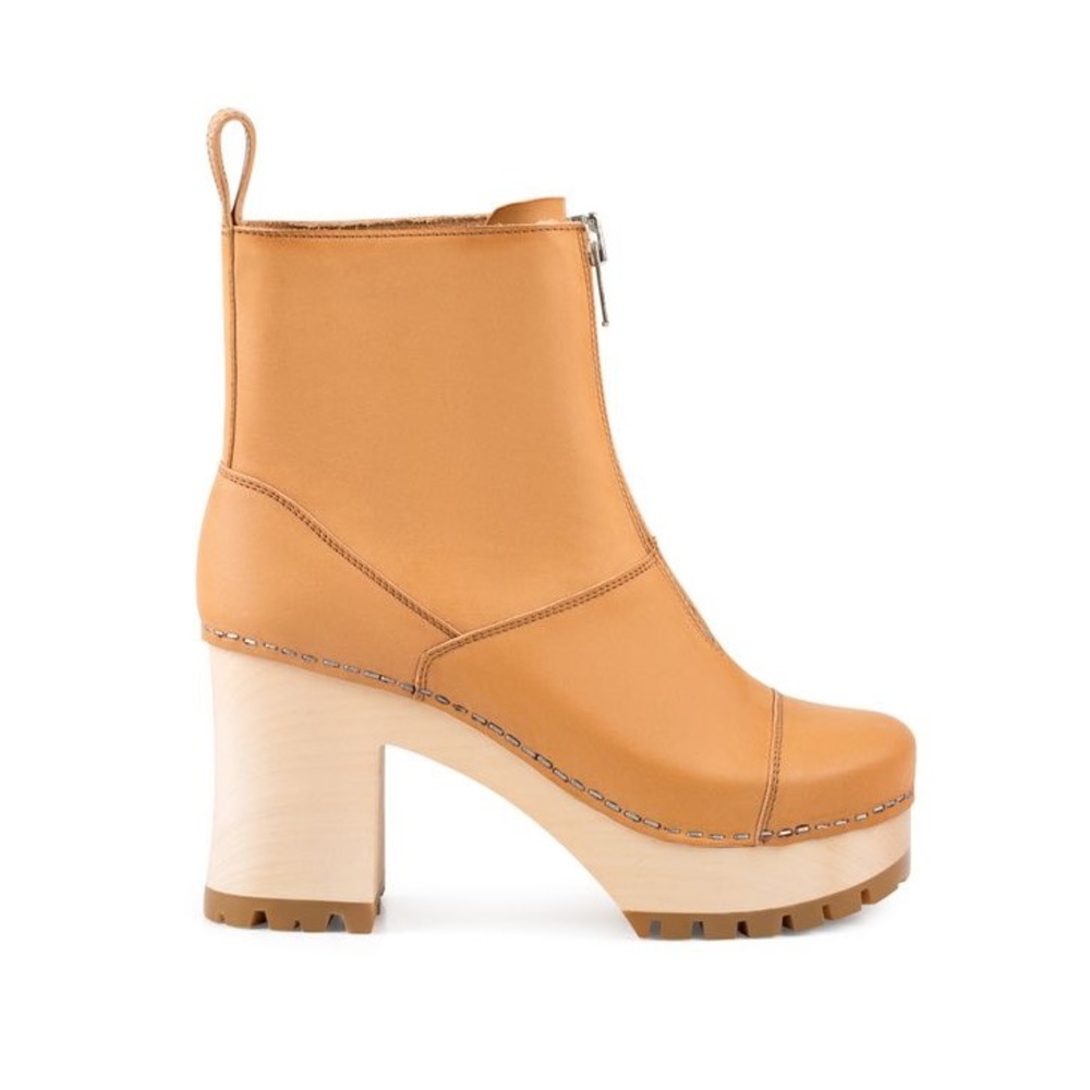 Stunning Swedish Hasbeens Grunge Boot in Nature NWT